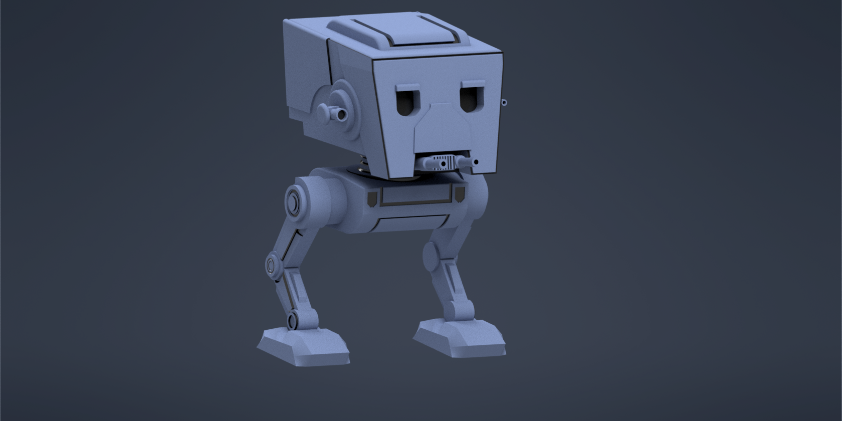Mini AT-ST walker (cute)