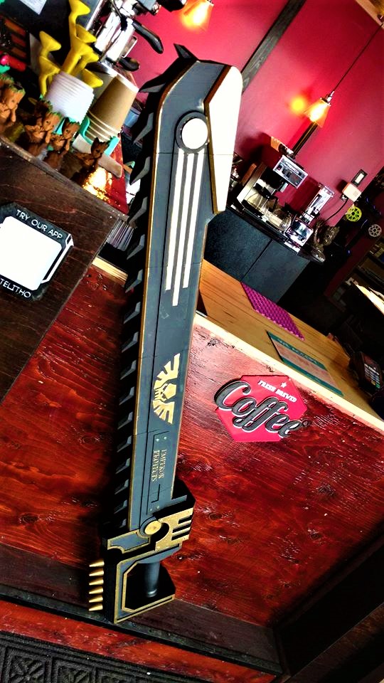 Warhammer 40k Chainsword by lance greene | Download free STL model ...