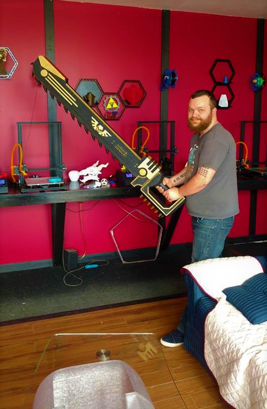 Warhammer 40k Chainsword by lance greene | Download free STL model ...