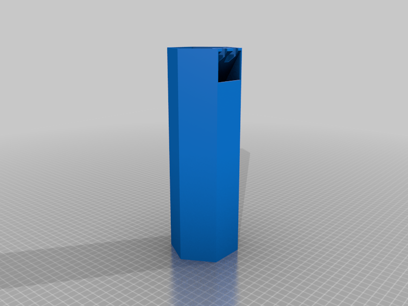 Miniatura 3 do modelo 3D Hexagonal Dice Tower
