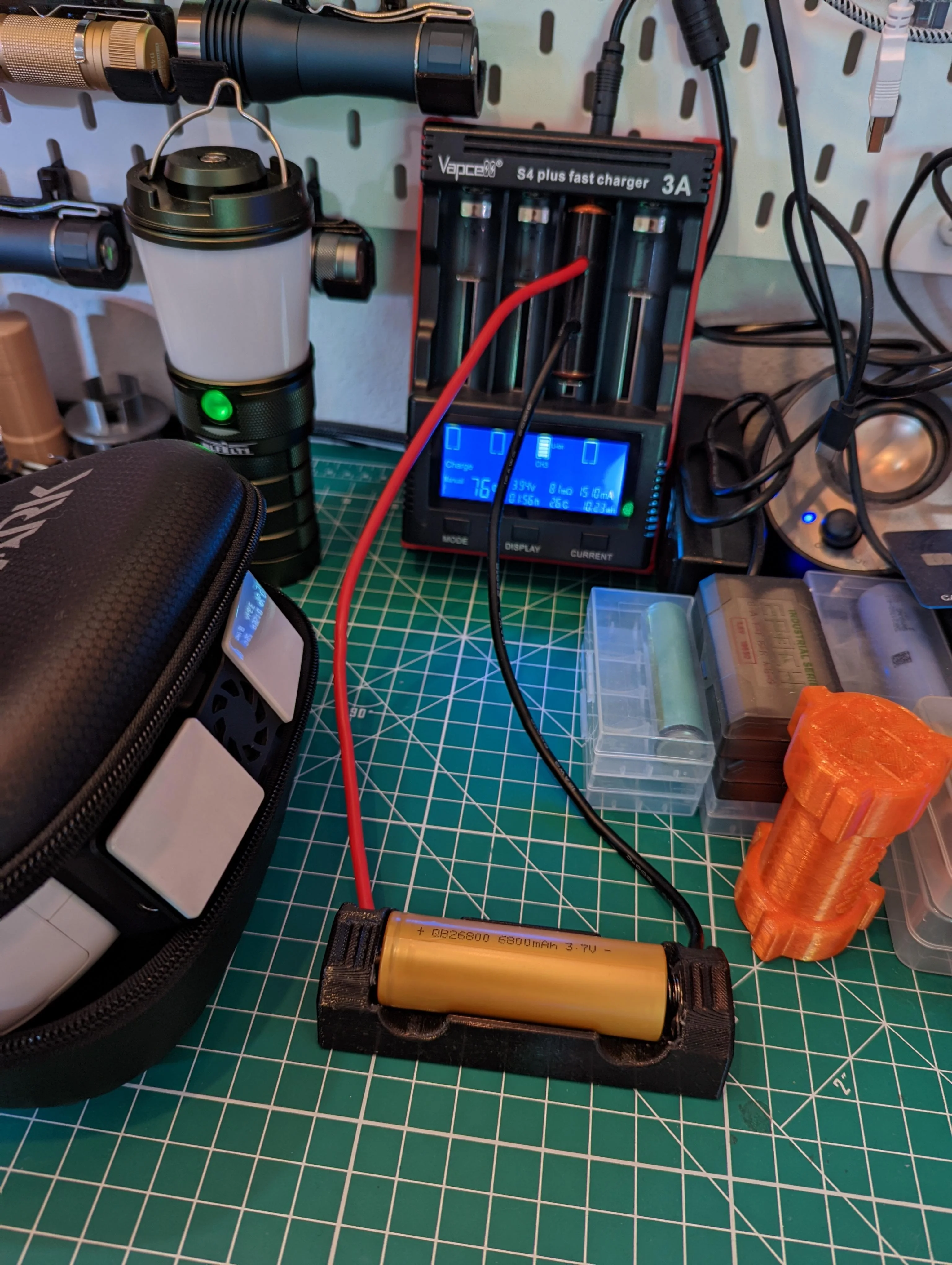 26800 to 18650 adapter (Charging bay)