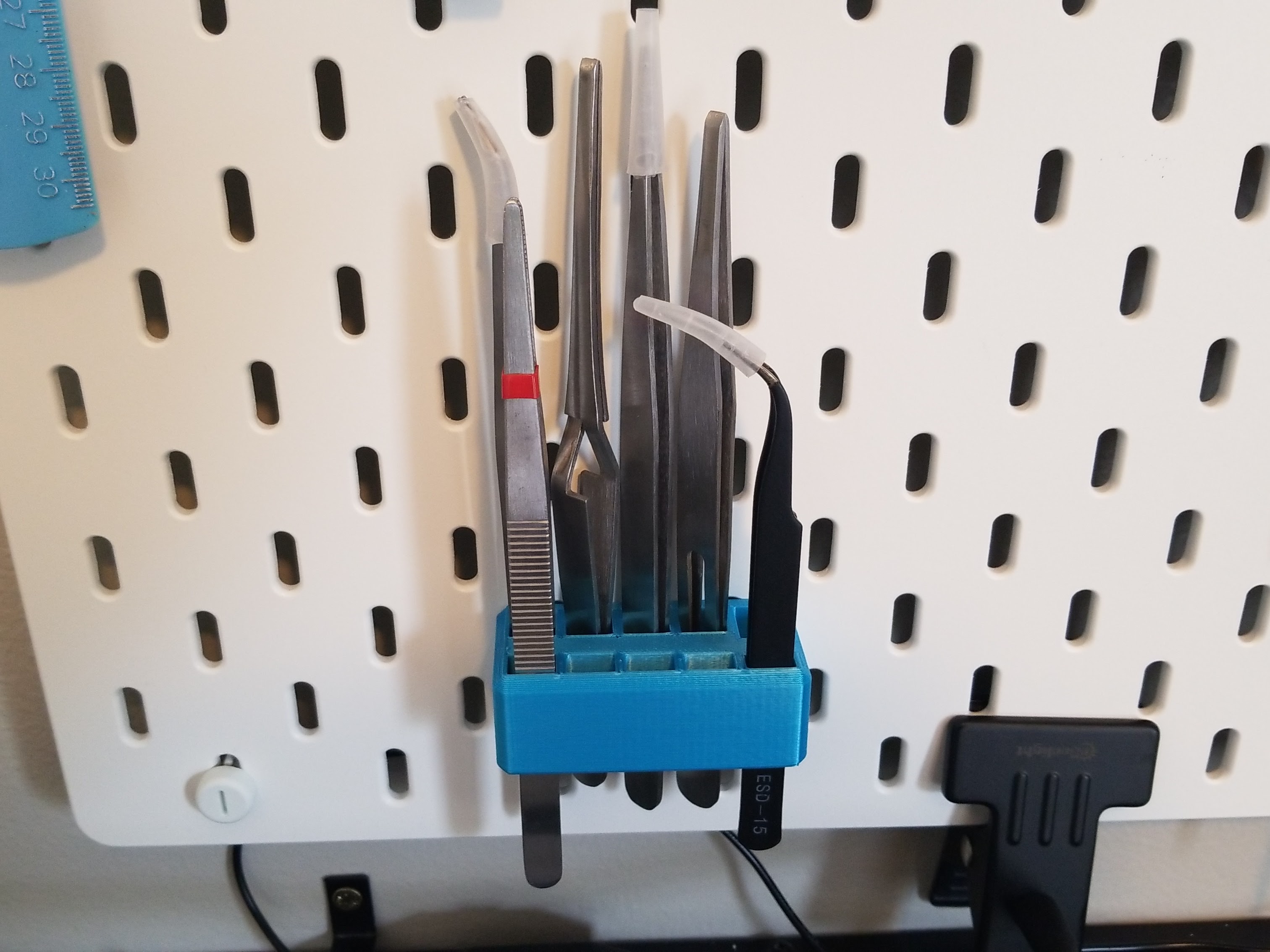 Ikea Skadis Tweezer Rack