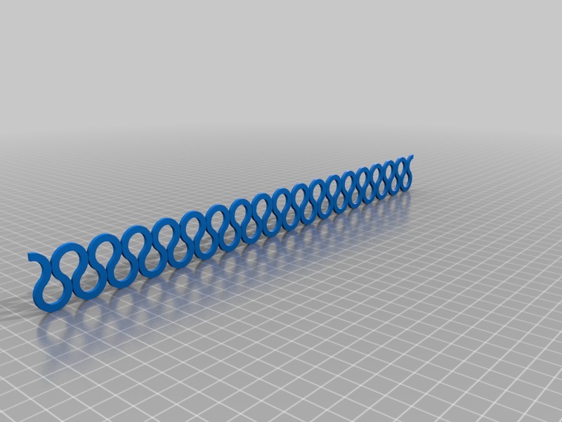 EVA foam chainmail, or flexible filament chainmail by Dread Maker