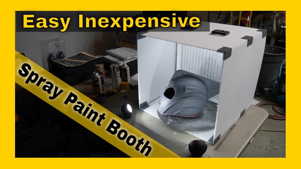 Foam Core Spray Paint Booth by Dread Maker Roberts Download free STL