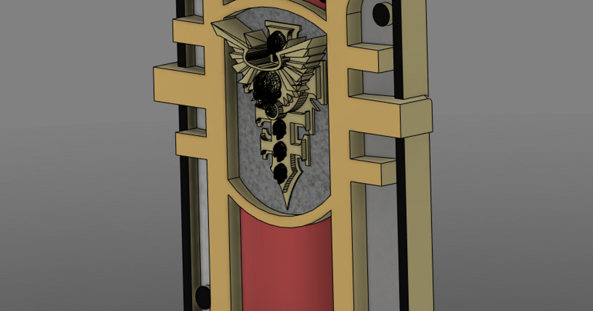 Warhammer Power Shield by lance greene Download free STL model