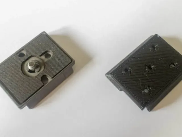 Manfrotto 200PL 410PL and 375PL (OpenSCAD)