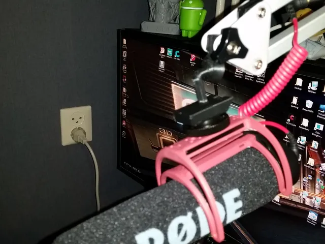 Microphone arm Ikea Tertial lamp