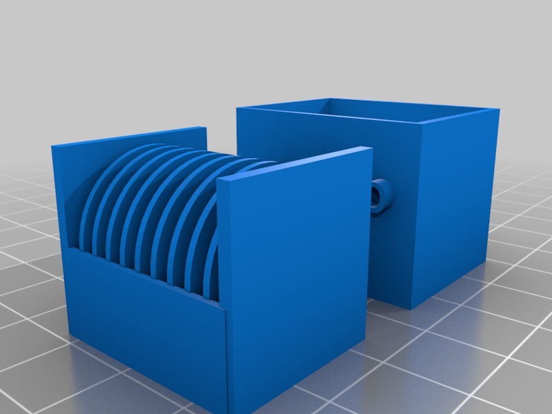 Button Cells Holder by Jipé | Download free STL model | Printables.com