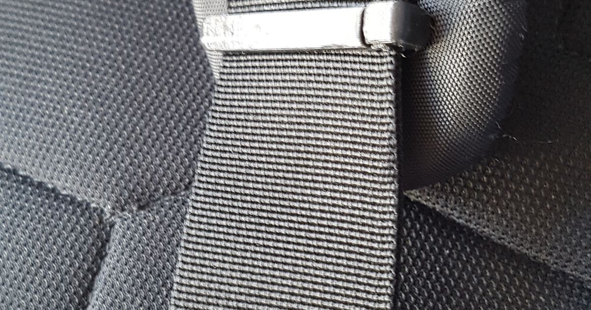 Slingshot backpack shoulder strap binder by Snafky Download free STL