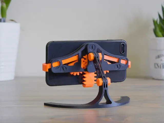 Mechanical Quick Grab/Release Phone Stand