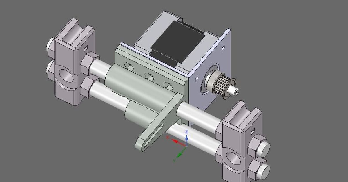 Prusa i3 Y Motor Bracket Adapter by NoenDex | Download free STL model ...