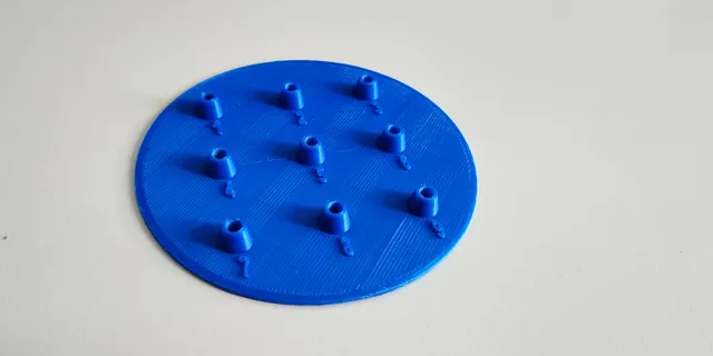 SEM pins/samples holder - insert for 85 mm Petri dish V3.1