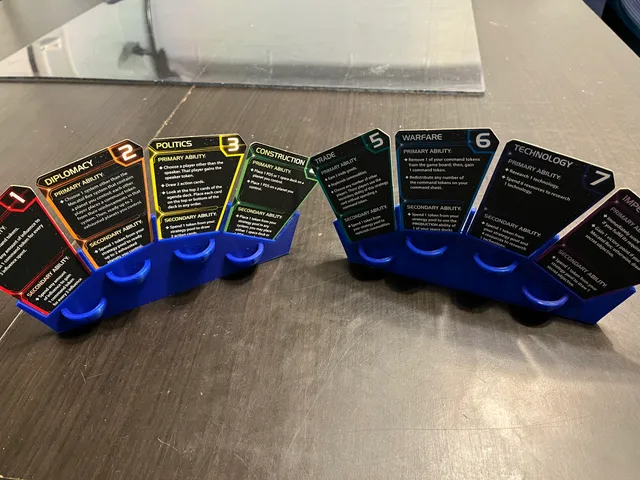 Twilight Imperium 4 Strategy Card Holder