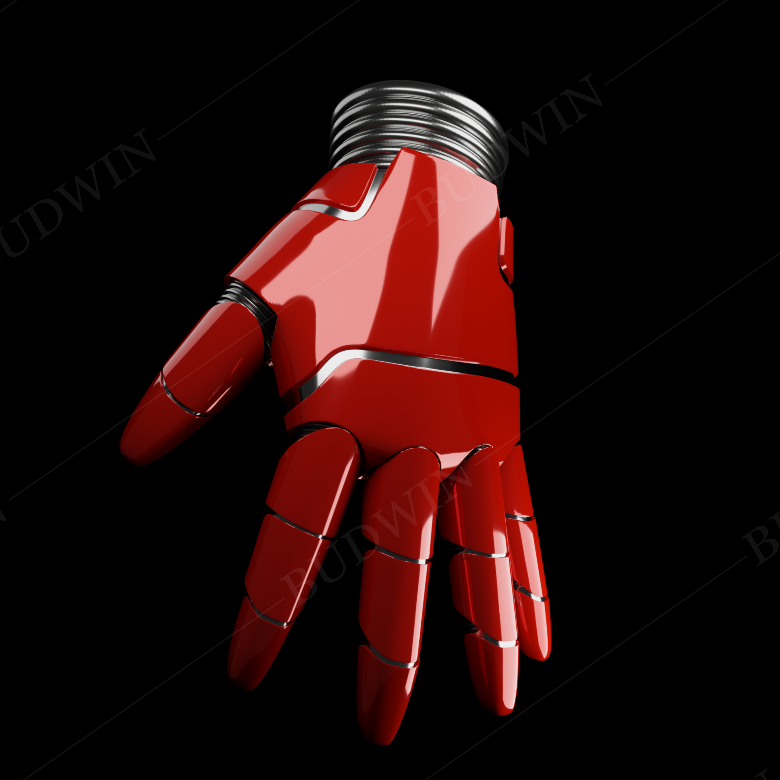 Miniatura 7 do modelo 3D Iron-man Hand set