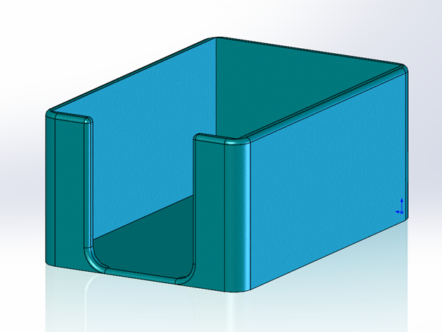 Miniatura 2 do modelo 3D scrap paper bin