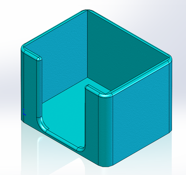 Miniatura 3 do modelo 3D scrap paper bin