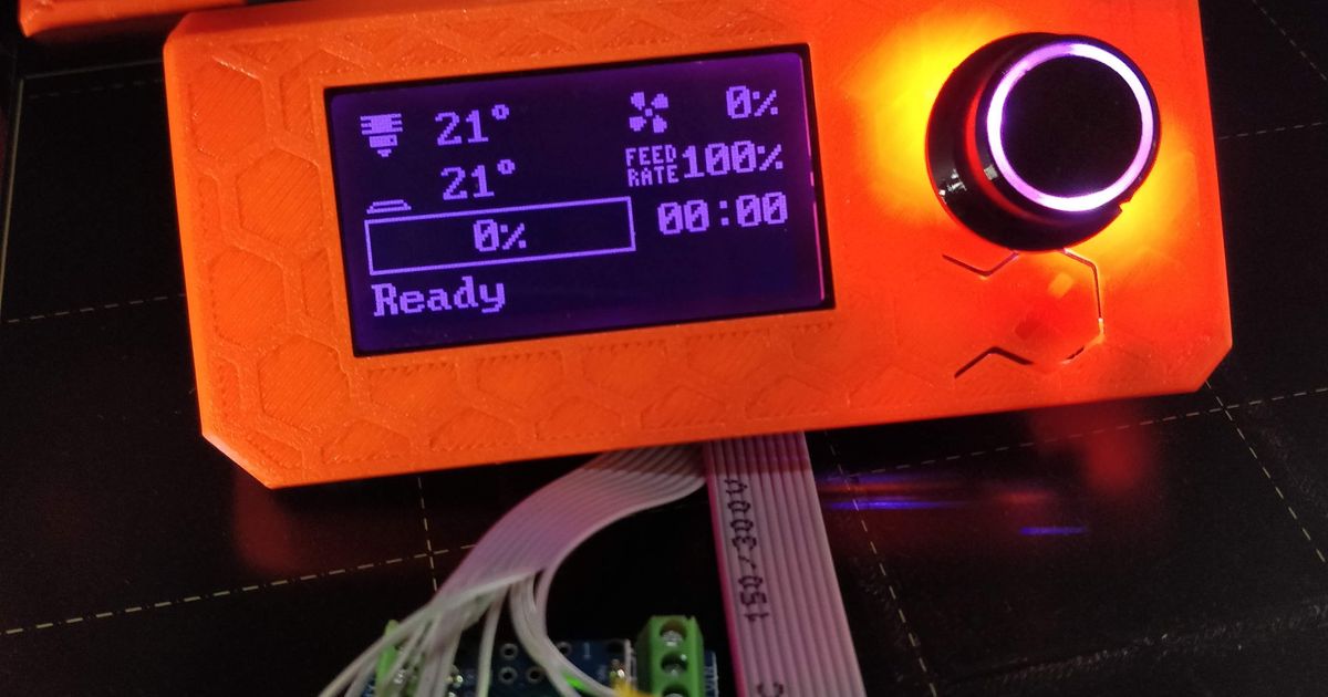 Neo LCD Cover (BTT Mini 12864) by Neozoen Download free STL model