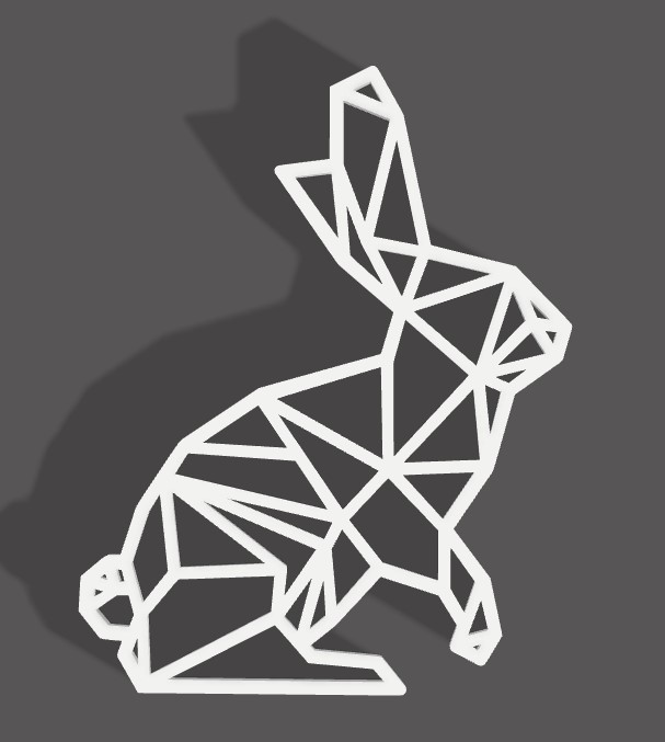 ORIGAMI RABBIT by Design & Deco 3D | Download free STL model ...