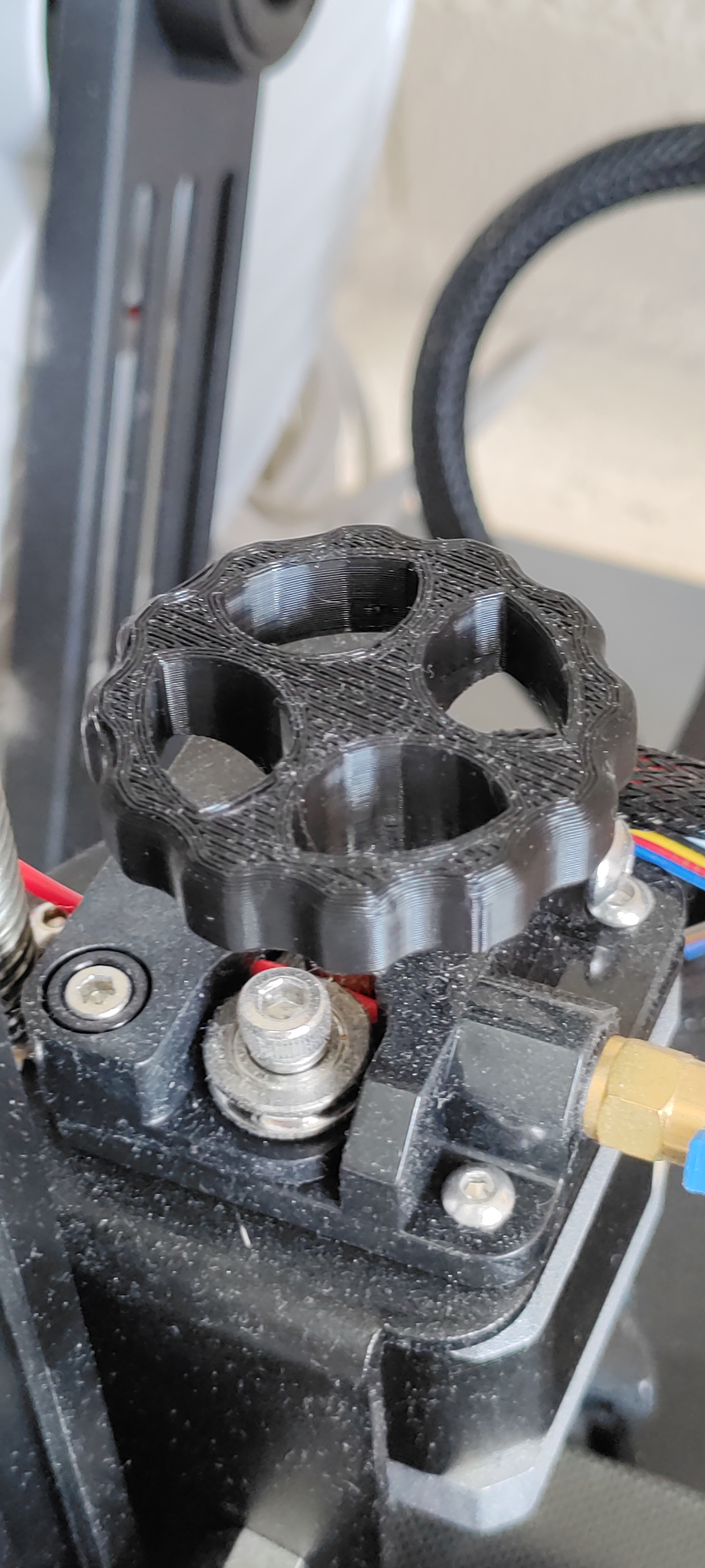 Creality Ender Extruder Knob by ellegamee Download free STL model