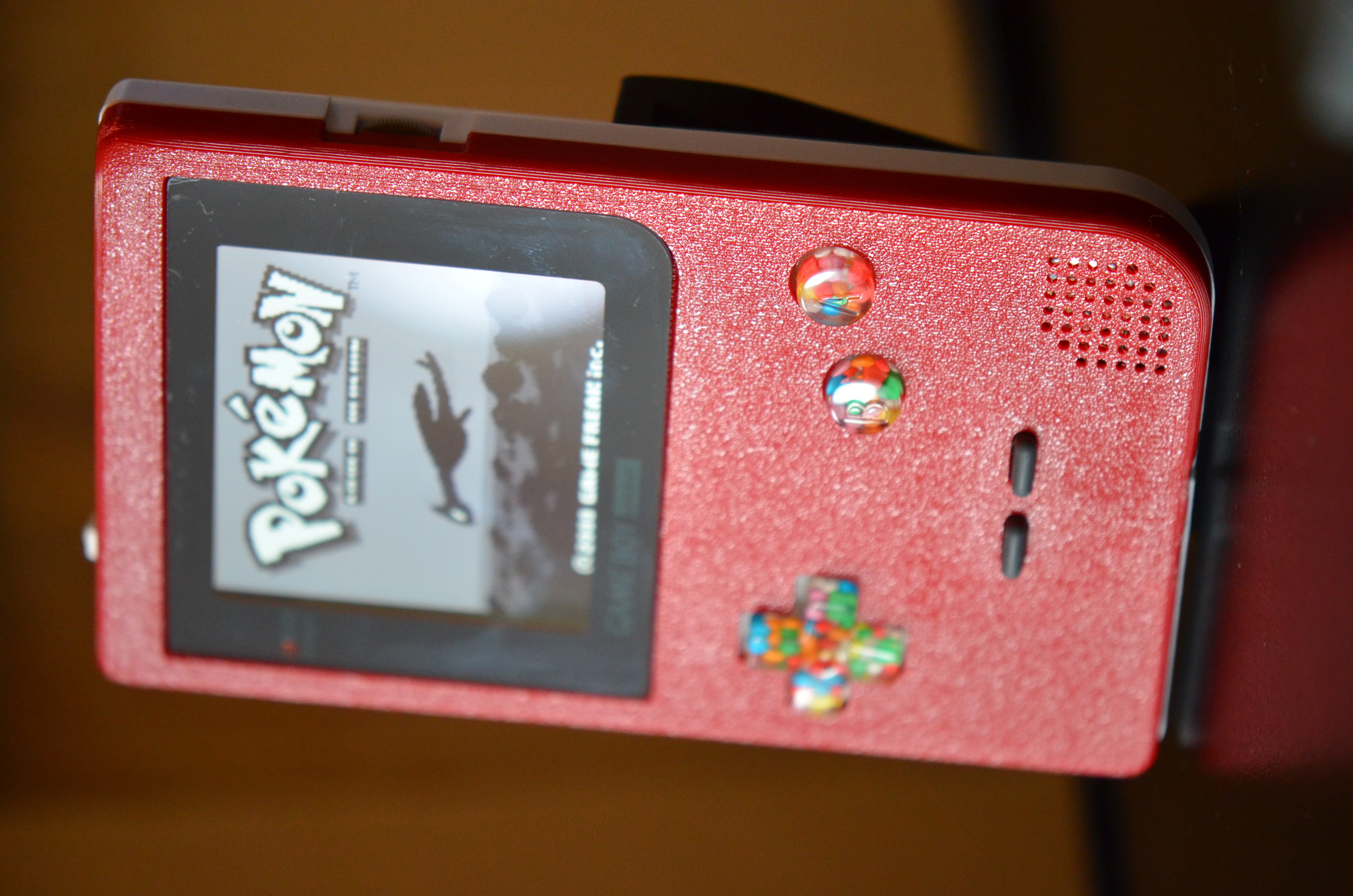 FDM Friendly OEM compatible gameboy pocket front STL