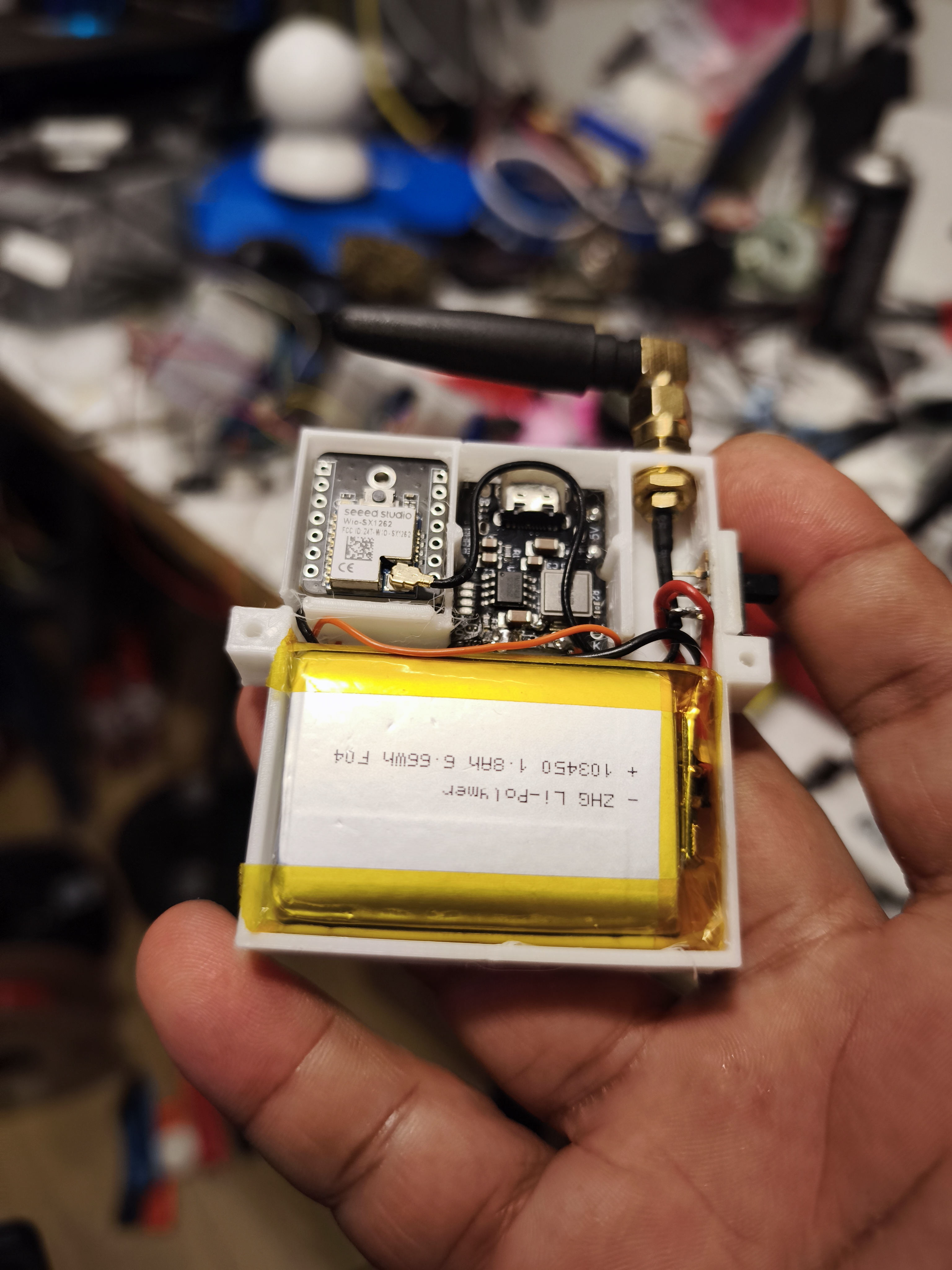 XIAO ESP32S3 & Wio-SX1262 Kit for Meshtastic / MeshCore