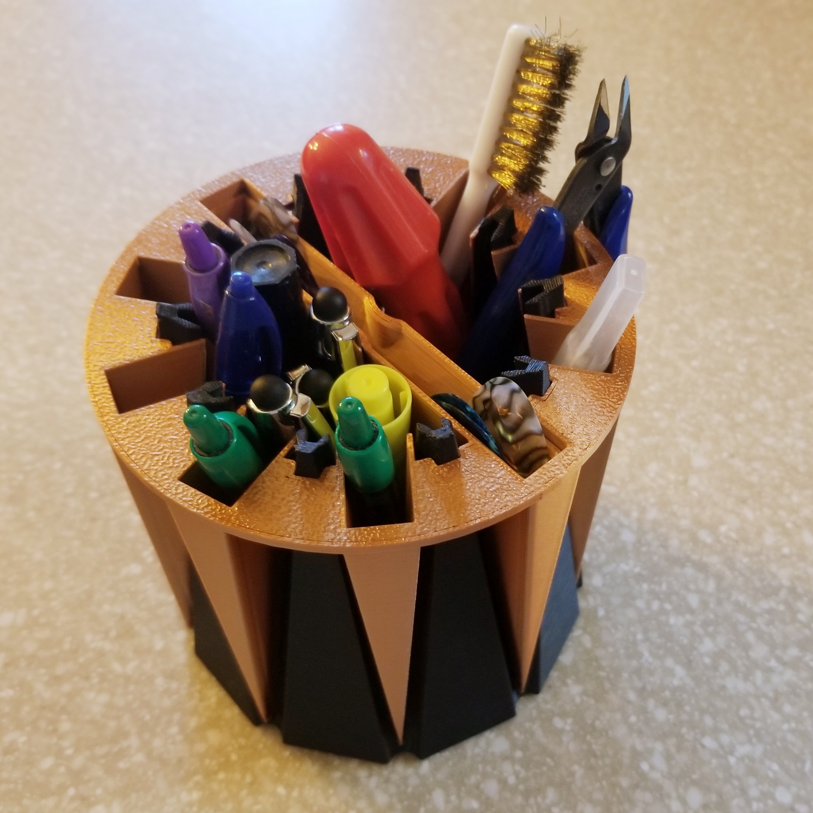 Easy Print Pen and Pencil Holder