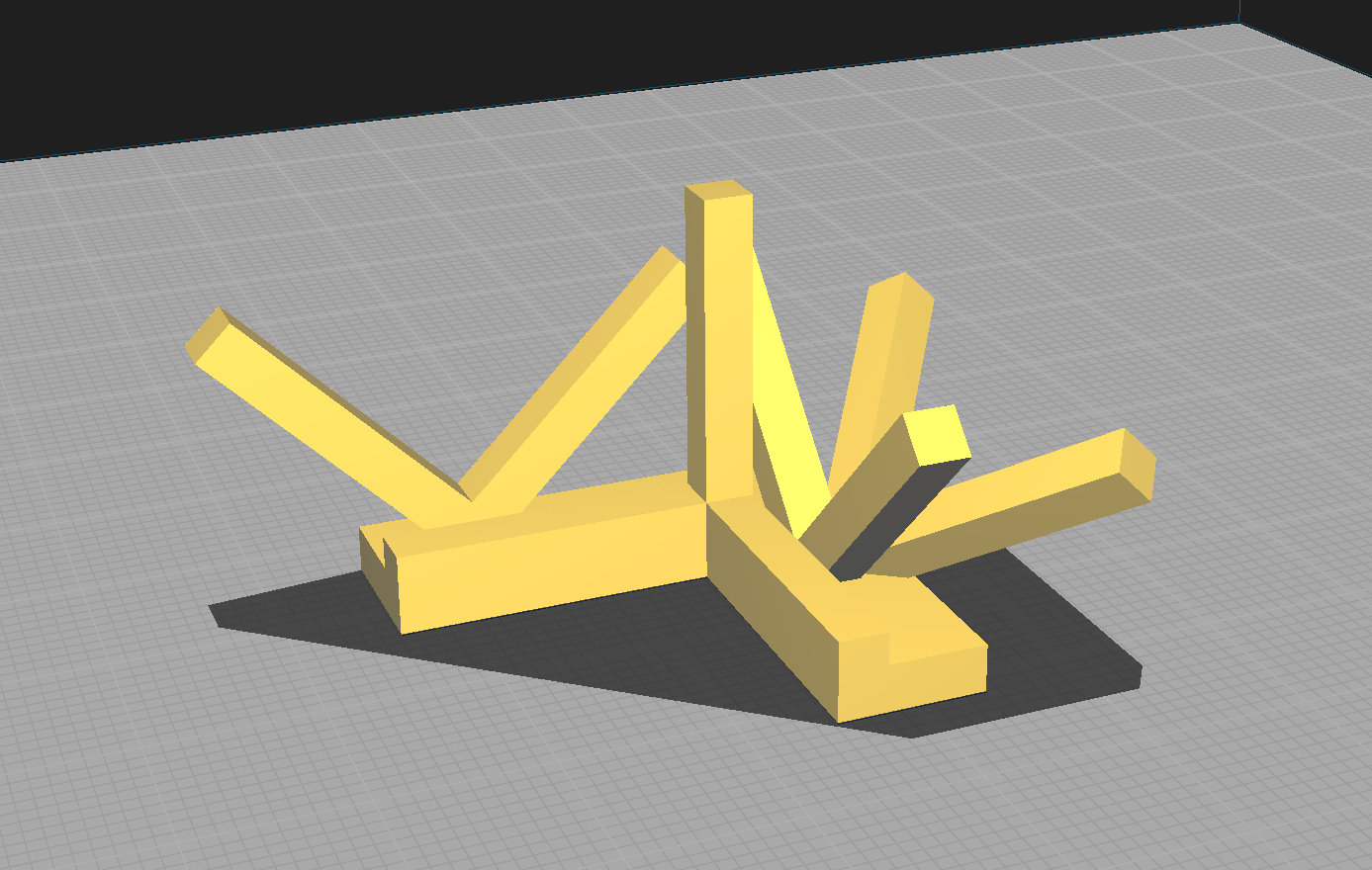90 degrees print test