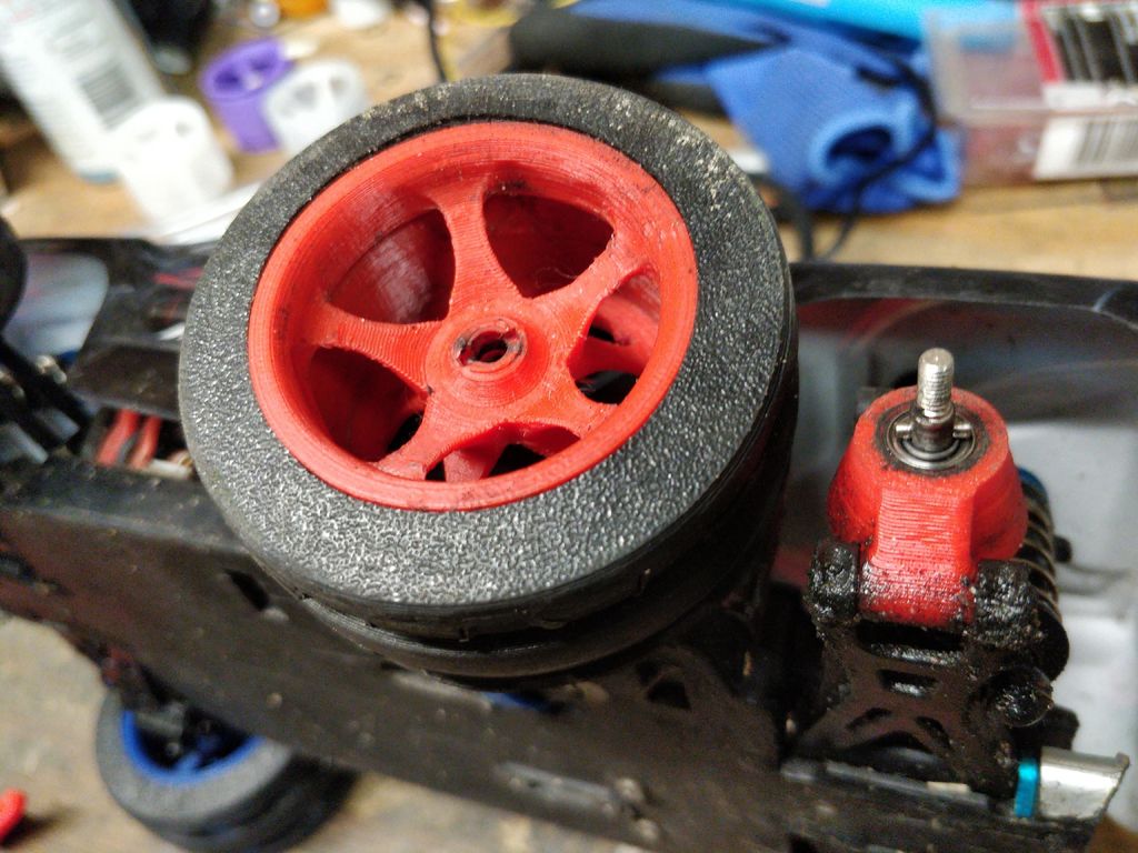 WLToys a9x9 Hexless Wheels and Tires