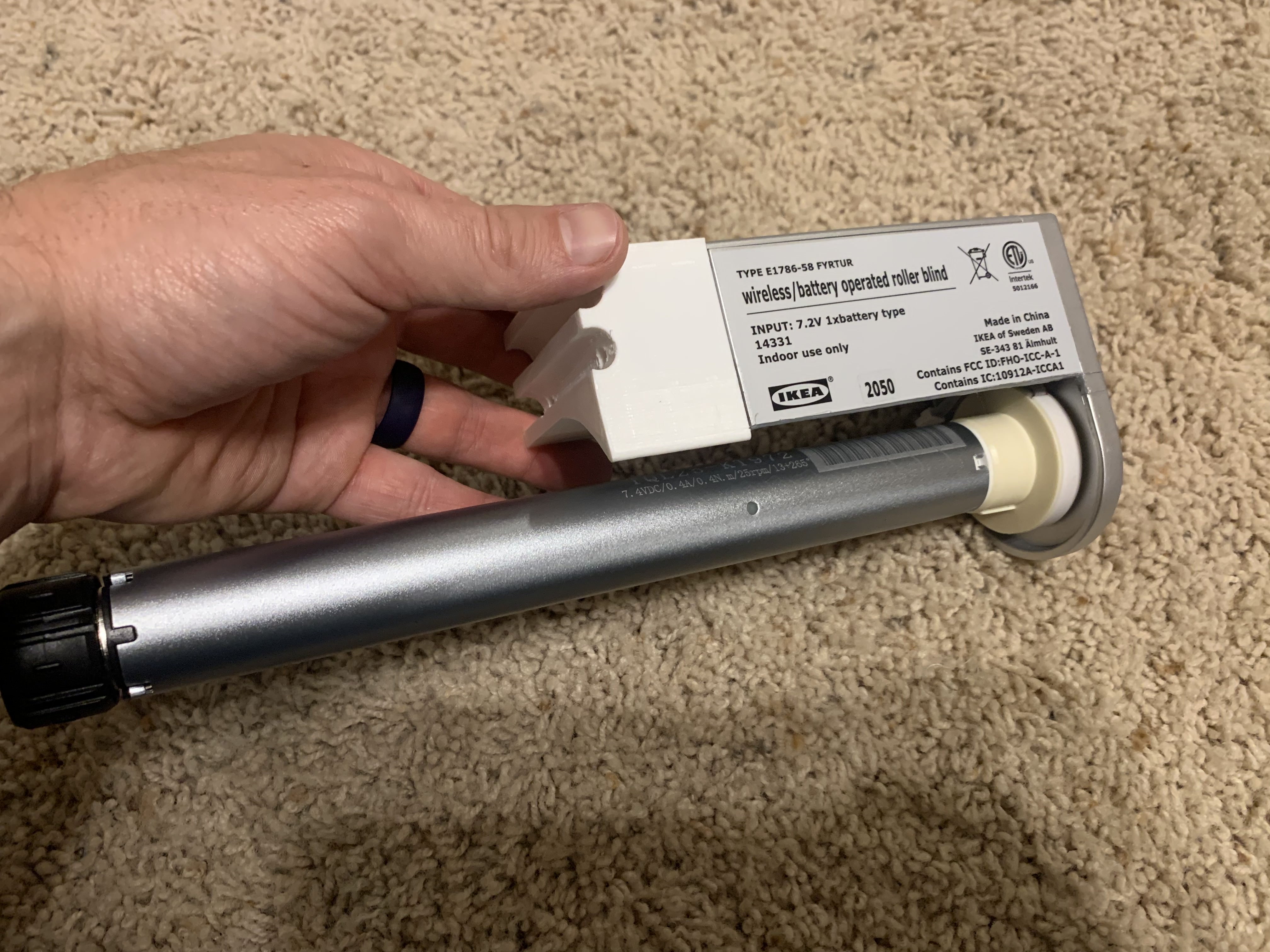 IKEA Fyrtur Blind Brackets Automate Any Window Size by ahubs