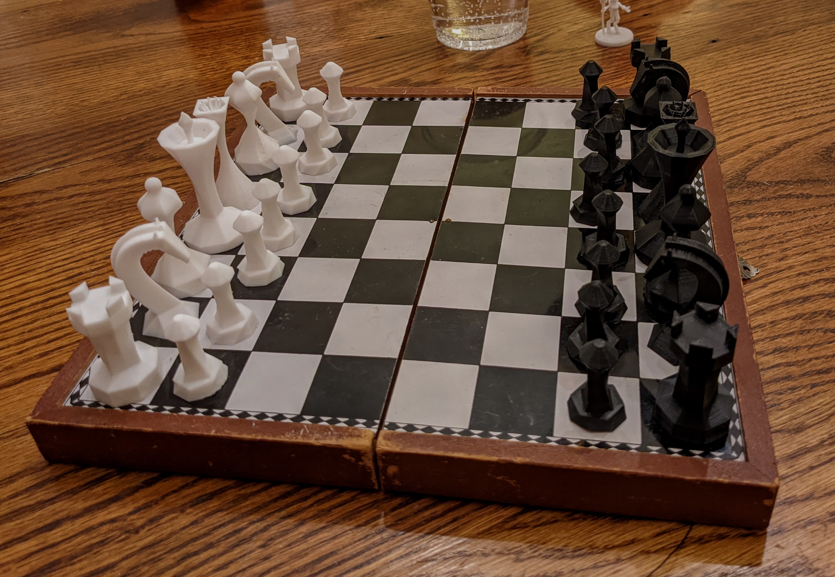 Geometric Chess Set
