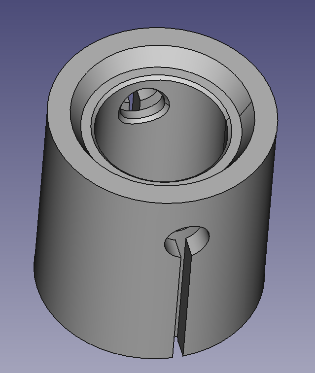 Dishy to two inch pipe adapter