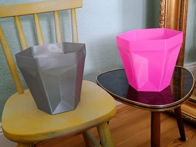 Vase Mode Hexagonal Flower Pot