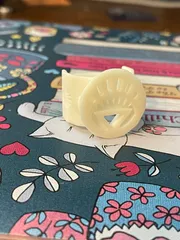 White Lantern Ring