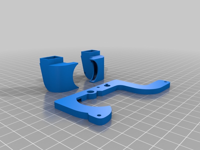 Printrbot Metal Plus Dual Extruder Blower Fans by JonS | Download free ...