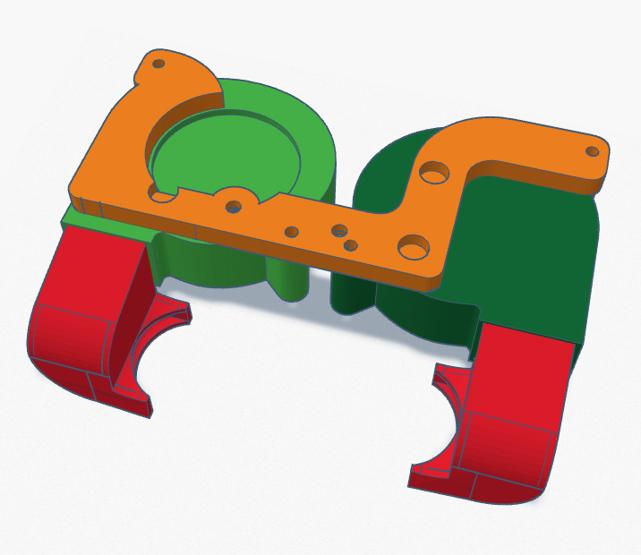 Printrbot Metal Plus Dual Extruder Blower Fans by JonS | Download free ...