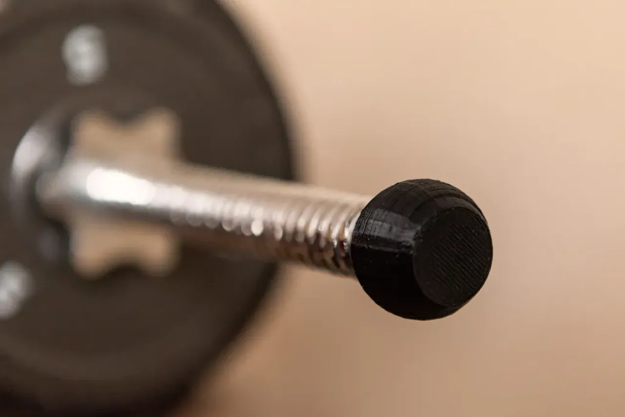 Barbell end cap online