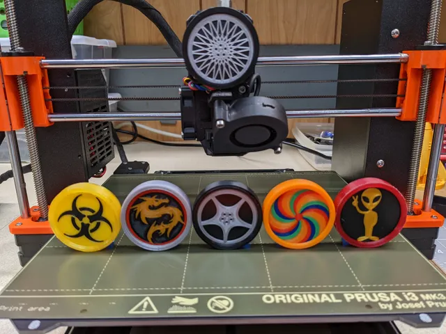 POGs and Car Wheels - Extruder Visualizer