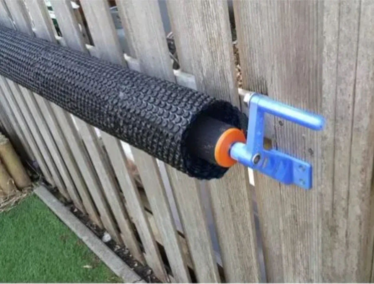 Pool Cover rail endstop rope guide by John, Download free STL model