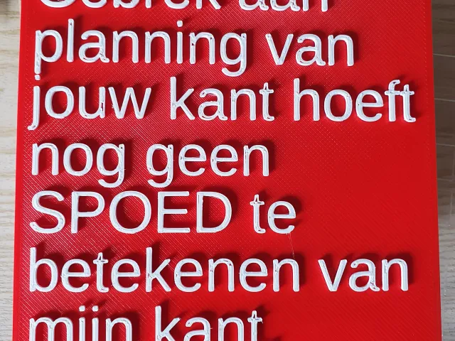 Dutch priority sign