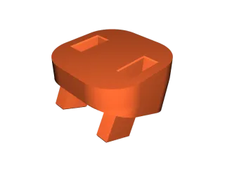 choc keycap tilter by Gurtmail | Download free STL model | Printables.com