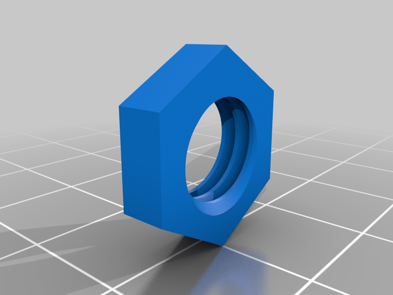 Miniatura 7 do modelo 3D Bulkhead compression fitting