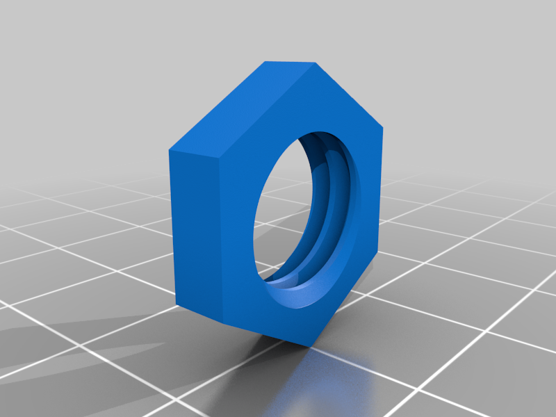Miniatura 8 do modelo 3D Bulkhead compression fitting