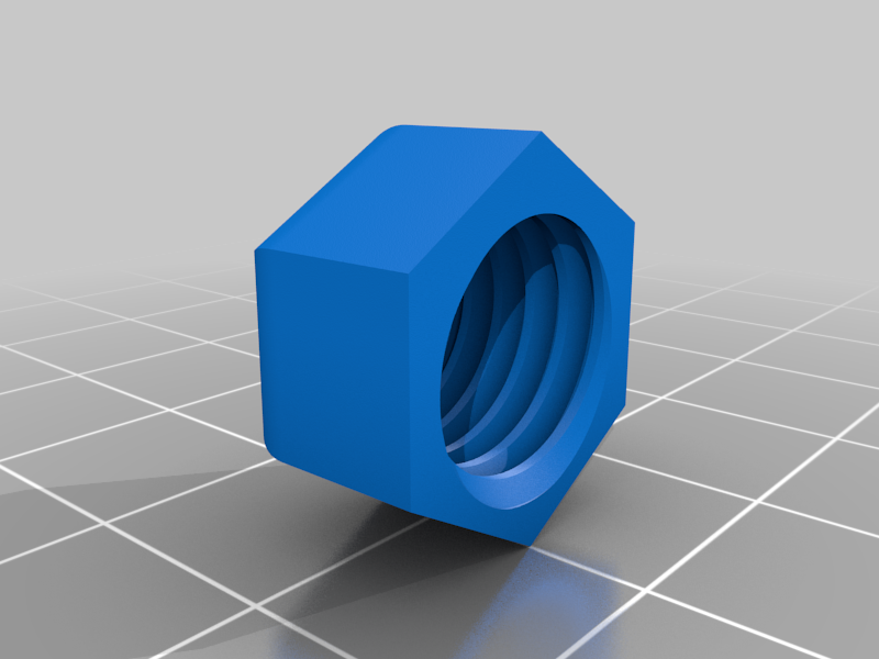 Miniatura 3 do modelo 3D Bulkhead compression fitting
