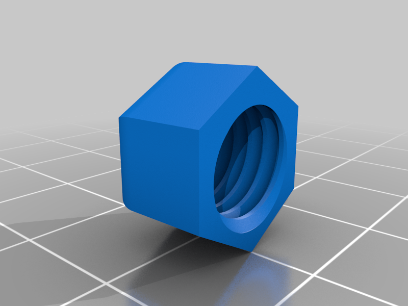 Miniatura 4 do modelo 3D Bulkhead compression fitting