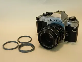 M42 to Nikon-F adapter
