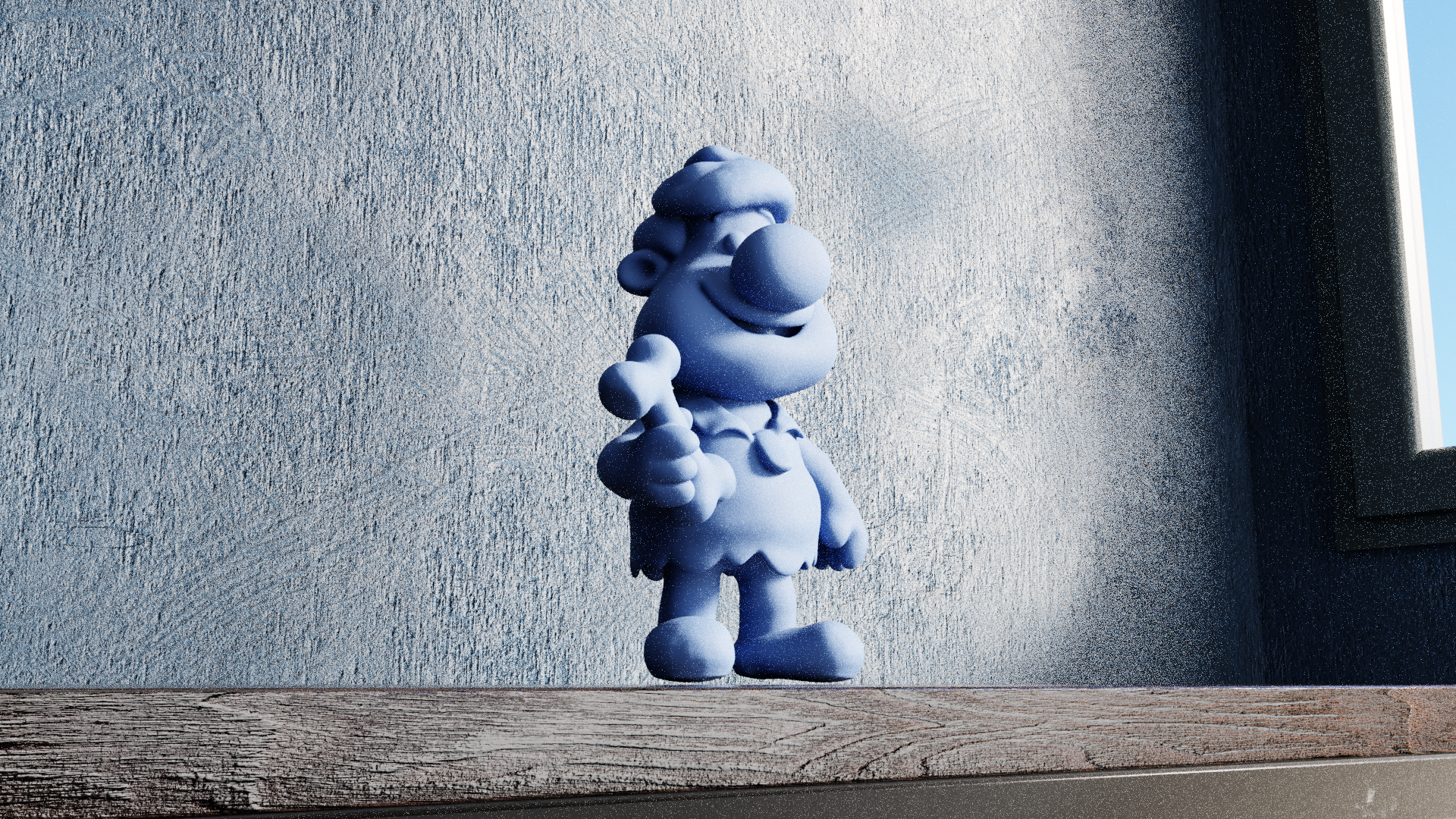 Plush Fred Flinstone — thumbnail 4