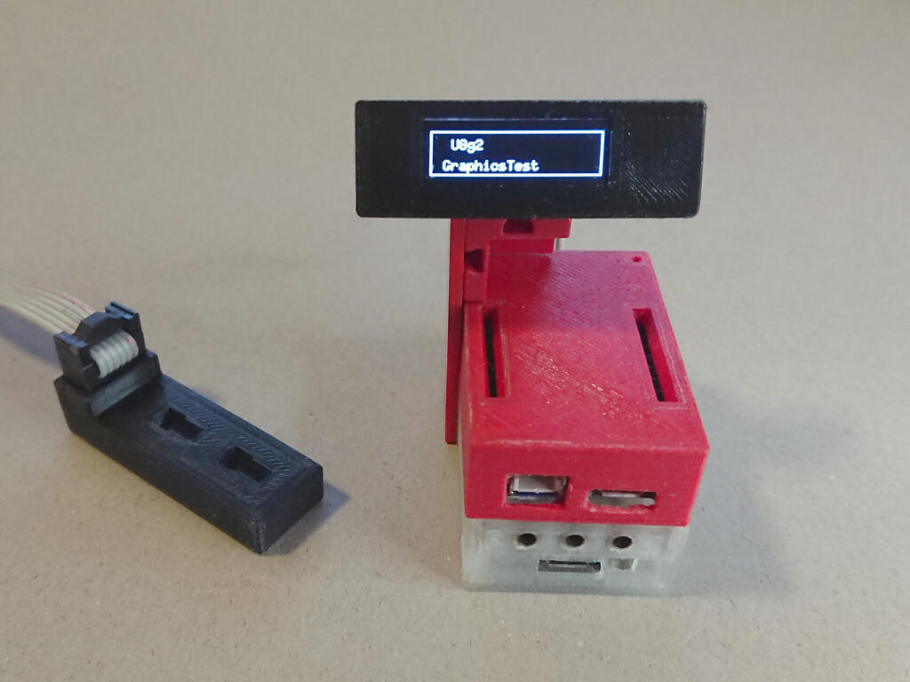 Mini OLED 128x32 display for fischertechnik