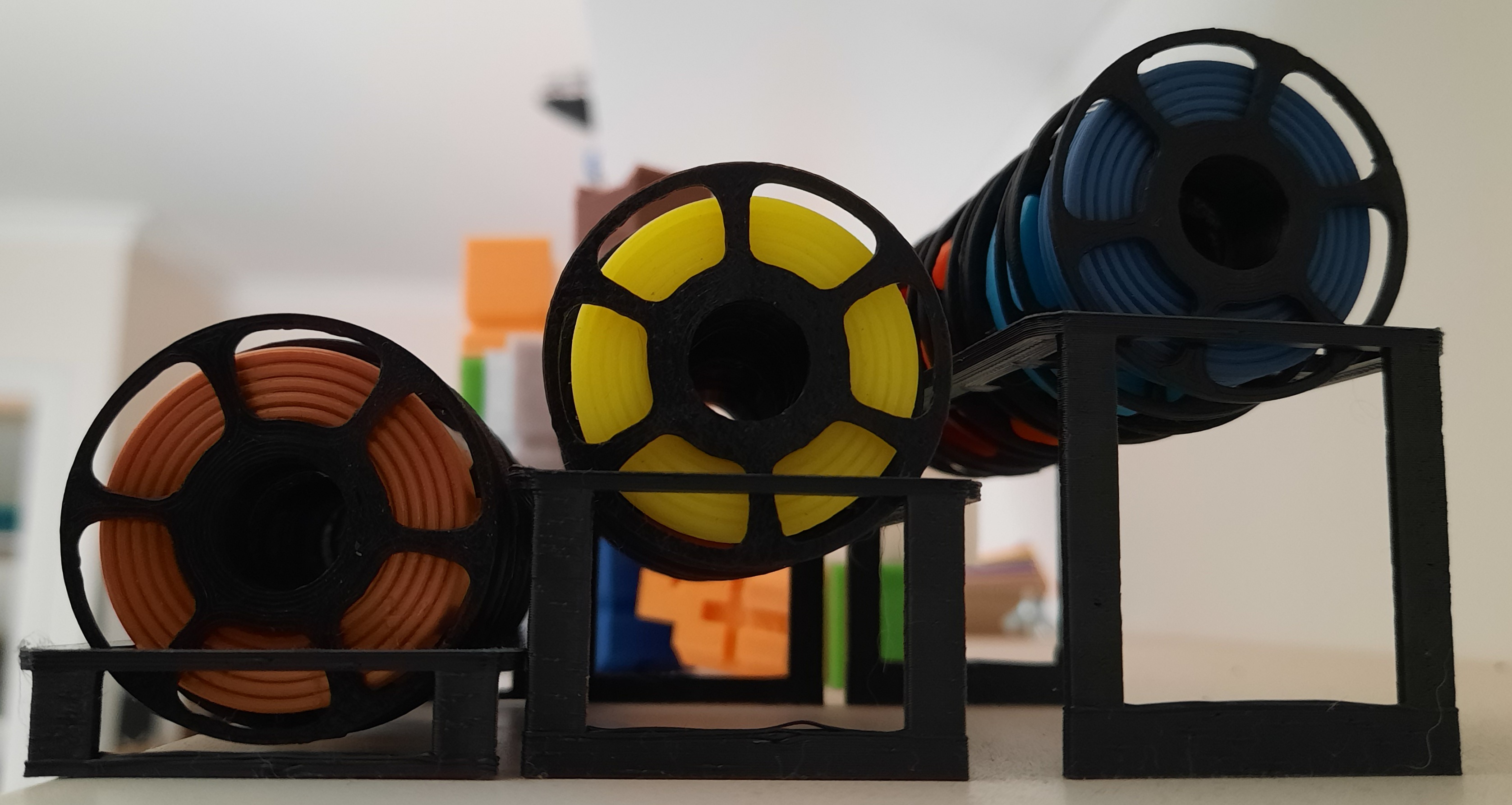 Mini Filament Spool Rack Freestanding von Plezzer | Kostenloses STL ...
