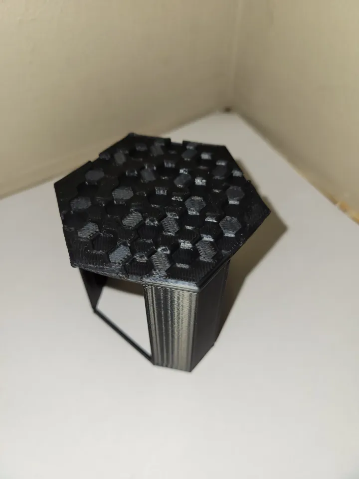 Hex Stool by KagenBowmaster12 | Download free STL model | Printables.com