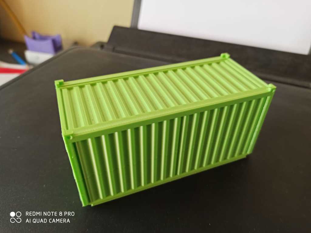 Miniatura 5 do modelo 3D Shipping Container